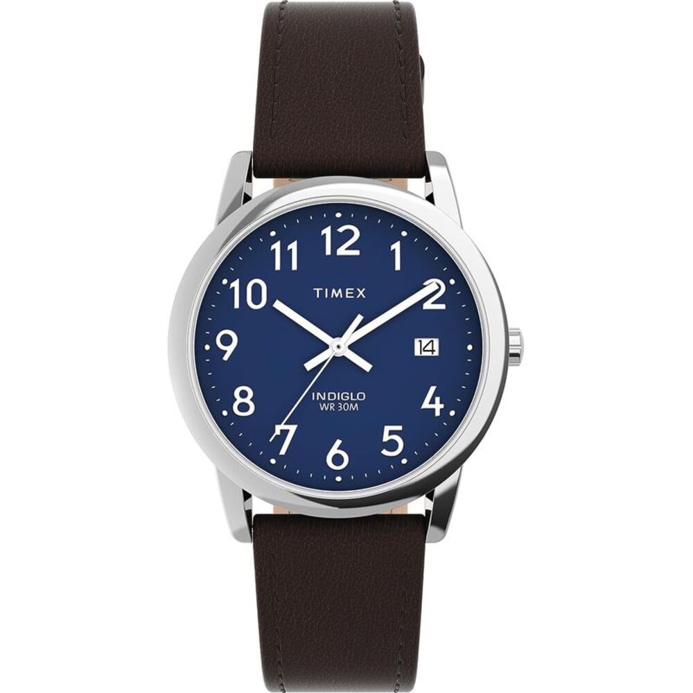Timex Easy Reader 35mm Leather Unisex Watch